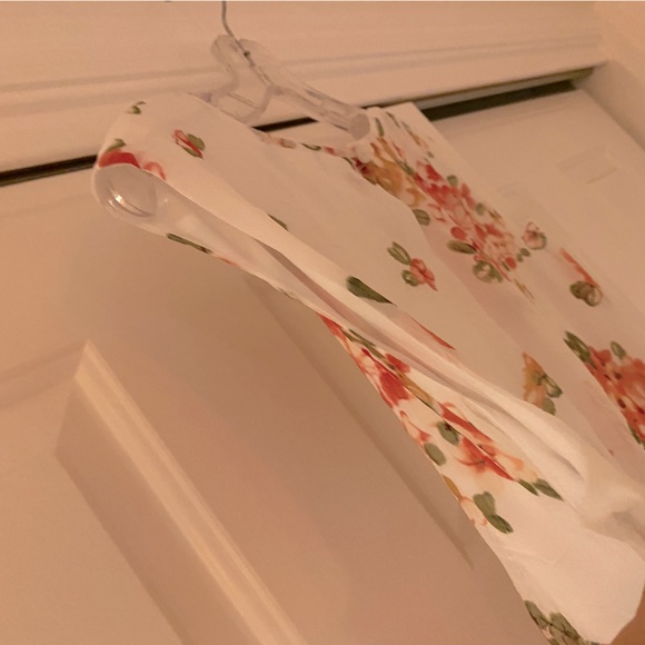 En Focus Studio Women’s sz 16 Floral Sleeveless Long Dress & attached under slip - Picture 5 of 11